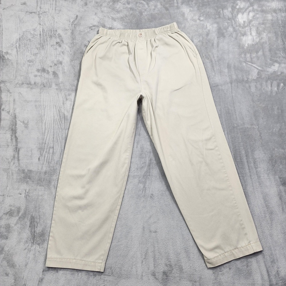 Vintage Bobbie Brooks Pants Womens‎ 18 Blue Pull On Crop Capri Casual Tapered